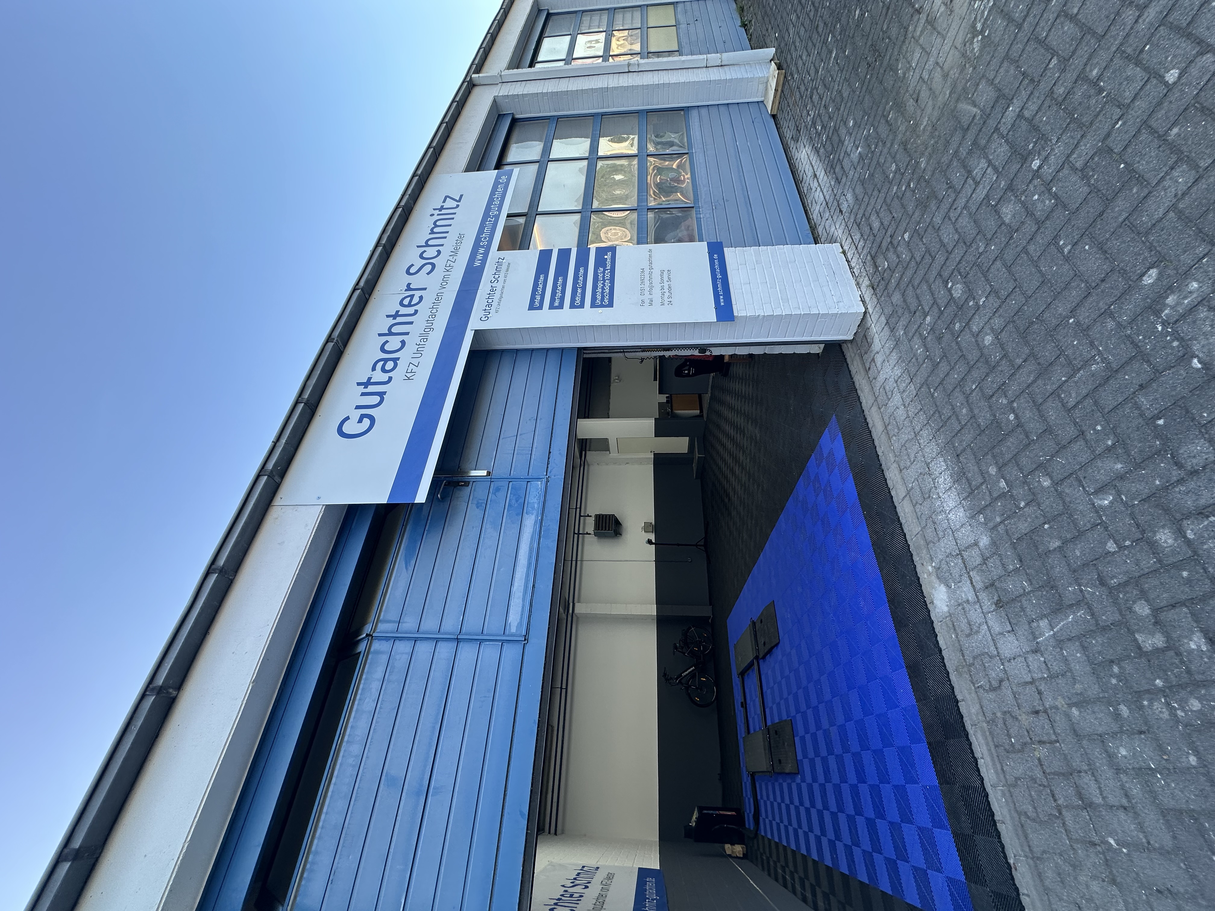 Prüfhalle Detailansicht